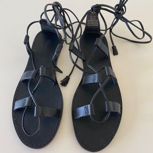 Never work Madewell Boardwalk sandal - Size 6